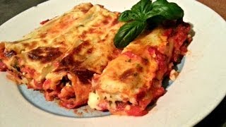 How to make Spinach and Ricotta Cannelloni  Ep 76 [upl. by Ariaes]