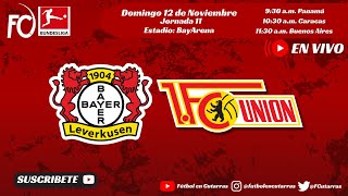 Bayer Leverkusen VS 1FC Union Berlin  BUNDESLIGA  Jornada 11 [upl. by Gavan]