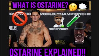 What is Ostarine   Benefits amp Advantages of Ostarine Explained  Ryan Garcia Caught with PEDS [upl. by Ocer3]