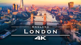 London in 4K ULTRA HD  Capital of England 60 FPS [upl. by Macpherson]