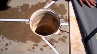 POOLCENTERcom  How to Close the Pool Blow out Pipes with air compressor [upl. by Samul]