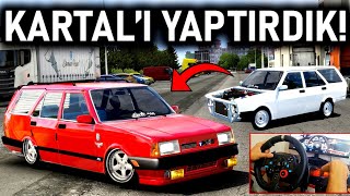 HURDA TERKEDİLMİŞ TOFAŞ KARTAL ALDIM  MODİFİYE ETTİK ETS 2 MOD Logitech G29 [upl. by Danialah]