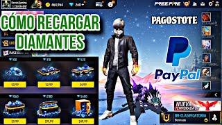 Cómo hacer recargas de diamantes en free fire por PAGOSTORE CON PAYPAL  ACTUALIZADO 2024😎 [upl. by Karlene]