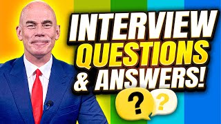 HOW TO ANSWER INTERVIEW QUESTIONS TOP 10 Job Interview Questions amp Answers INTERVIEW TIPS [upl. by Soinotna758]