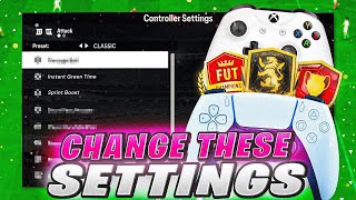 Turn This Setting OFF😡 EA FC 24 Best Settings you NEED TO CHANGE  Dribbling Passing Camera [upl. by Kcirddehs]