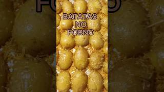 BATATAS ASSADAS NO FORNO shorts [upl. by Arabela]