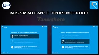 Indispensable Apple  Tenorshare Reiboot [upl. by Cardinal]