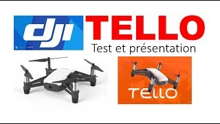 DJI TELLO Ryse  test et présentation FRANCAIS [upl. by Civ]