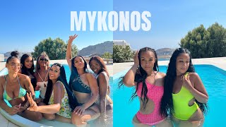 GIRLS TRIP TO MYKONOS GREECE  TRAVEL VLOG 14 [upl. by Zohar942]