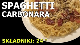 Spaghetti Carbonara z polską nutą [upl. by Aretak]