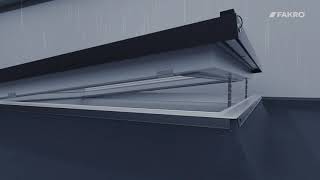 DEF  flat roof window from FAKRO [upl. by Hayalat]