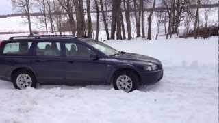 Volvo xc70 towing a trailer [upl. by Nyltyak703]