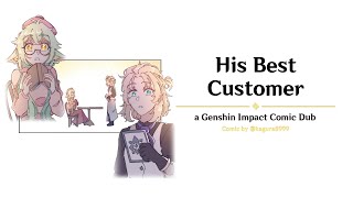 His Best Customer  Alberose a Genshin Impact Comic Dub [upl. by Ave]