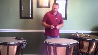 How to Clear a Timpani Head or What is clearing a timpani head [upl. by Nayek]