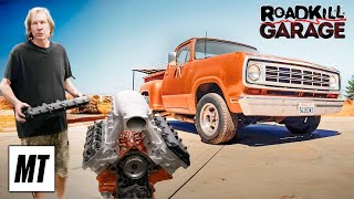 Installing Gen III Hemi in Dulcichs Mopar Muscle Truck  Roadkill Garage [upl. by Austine650]