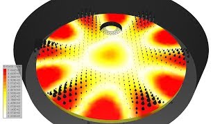 samadiiEM Standing Wave of Capacitively Coupled PlasmaCCP Chamber CUDA [upl. by Jemma]