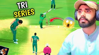 AJAMAL WHAT A BOWLED😱 TRI SERIES  PAKISTAN VS BANGLADESH  RC24 GAMEPLAY IN HINDI URDU [upl. by Synn]