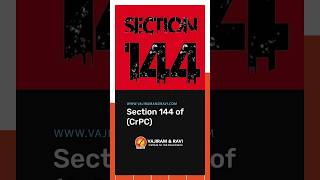 Decoding Section 144 Your Rights at Stake [upl. by Curry851]