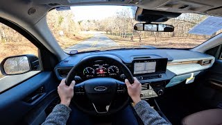 2024 Ford Maverick Lariat Hybrid POV Walkaround and Test Drive ASMR [upl. by Klute]