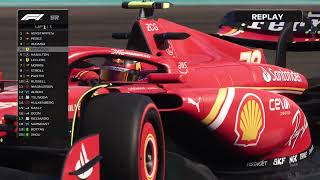 F1® 24  Miami Sprint Race Highlights Theatre Mode [upl. by Enilemme]