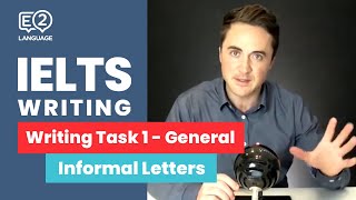 IELTS General Writing Task 1 Informal Letters  6 STEP METHOD with Jay [upl. by Notsek]