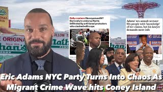 Democrat Party Turns Into Chaos As Migrant Crime Wave Hits Coney Island  Sal Greco Show Episode 9 [upl. by Lebisor]