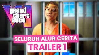 Cerita GTA 6 Trailer 1 Full Lengkap Breakdown Grand Theft Auto VI [upl. by Anevad]