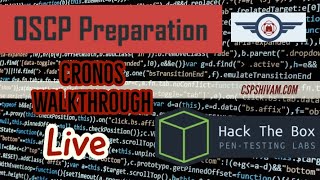 HTB Cronos walkthrough  OSCP Preparation [upl. by Anis]