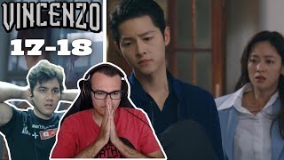 Geumga Plaza is under attack  Vincenzo Episode 17  18 Reaction  Big Body amp Bok [upl. by Clementas]