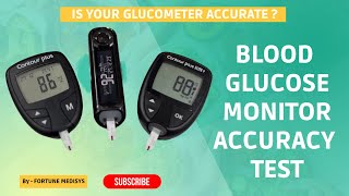 bloodglucose monitor accuracy test How accurate is your glucometer diabetes contour bgm part1 [upl. by Ardnuhsor607]