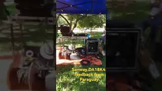 Sanway Audio DA18K4 power amplifier feedback in Paraguay [upl. by Mariellen]