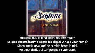 Aventura  Mi Niña Cambió lyric  letra [upl. by Attecnoc]