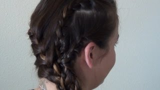 Coiffure  la Triple Tresses [upl. by Letnohc574]