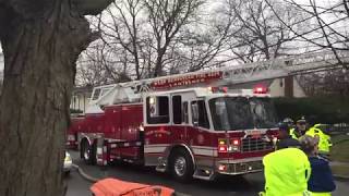 West Hempstead Fire Department Working House Fire [upl. by Kawai]