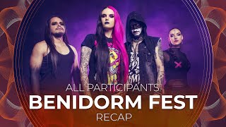 Benidorm Fest 2023 Spain  All Participants  RECAP [upl. by Redleh]