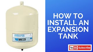 How to Install An Expansion Tank [upl. by Anala]