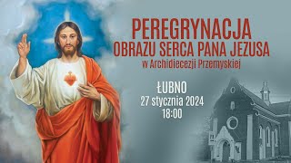 Peregrynacja obrazu Serca Pana Jezusa  Łubno 27 stycznia 2024 naŻywo [upl. by Sixel253]