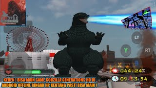 Keren  Bisa Main Game Godzilla Generations HD Di Android  Redream Dreamcast Emulator Android [upl. by Avahc]