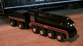 Norfolk amp Western Class J 611 Wooden Toy VMT Exclusive [upl. by Star]