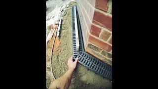 Aco drains for garden soak away uk drainage drain soakaway fyp construction decor [upl. by Storm999]