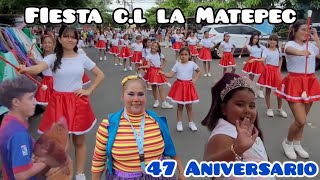 🥳 47 Aniversario Colonia La Matepec 🇸🇻🔥 [upl. by Gauthier]