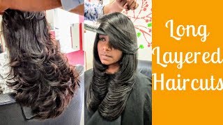 Long Layered Haircut Tutorial 2018Advance [upl. by Vernor209]