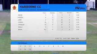 Leamington CC 1st XI Vs Harborne CC [upl. by Stavro]