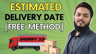 How to Display Shopify Estimated Delivery Date on Product page [upl. by Oralee]