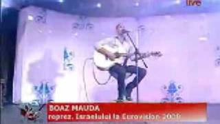 Boaz Mauda  Lako Eli  Exclusive song TEO live Show ROMANIA [upl. by Bohner]