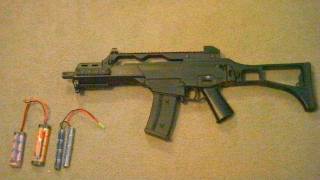 96v Battery in Airsoft G36c Model [upl. by Spiros]