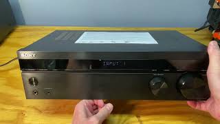 Sony STRDH190 Stereo Receiver with Bluetooth Unboxing [upl. by Liemaj226]