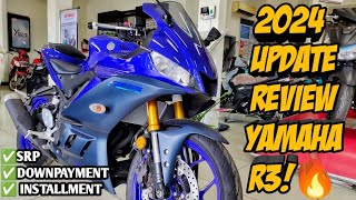 Yamaha YZFR3 2024 Update Review Walkthrough amp Price Langga Gail [upl. by Trotta]