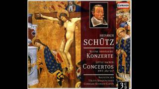 Heinrich Schütz SWV 316  Kleine Geistliche Konzerte  Tölzer Knabenchor [upl. by Ainimreh]