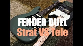 Fender American Pro Strat vs Tele [upl. by Birgitta]